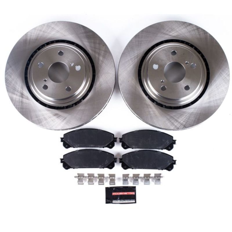 Power Stop 15-17 Lexus NX200t Front Autospecialty Brake Kit PowerStop Brake Kits - OE  AXOPROS