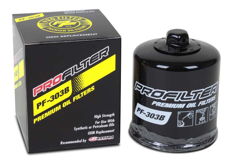 ProFilter Honda/Kawasaki/Polaris/Yamaha Spin-On Black Various Performance Oil Filter ProFilter Oil Filters  AXOPROS
