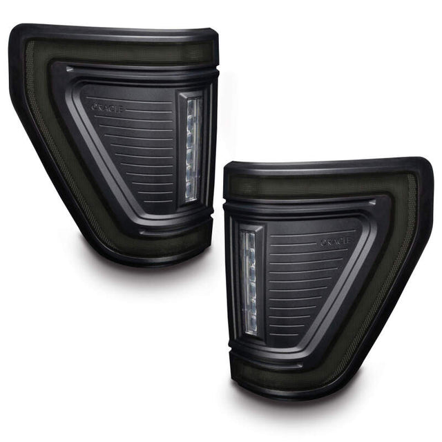 Oracle Lighting 21-24 Ford F-150 (Black Series) Flush Style LED Tail Lights ORACLE Lighting Tail Lights  AXOPROS