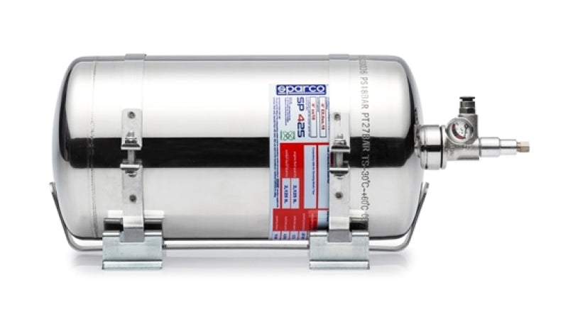 Sparco 4.25 Liter Electric Steel Extinguisher System SPARCO Fire Safety  AXOPROS
