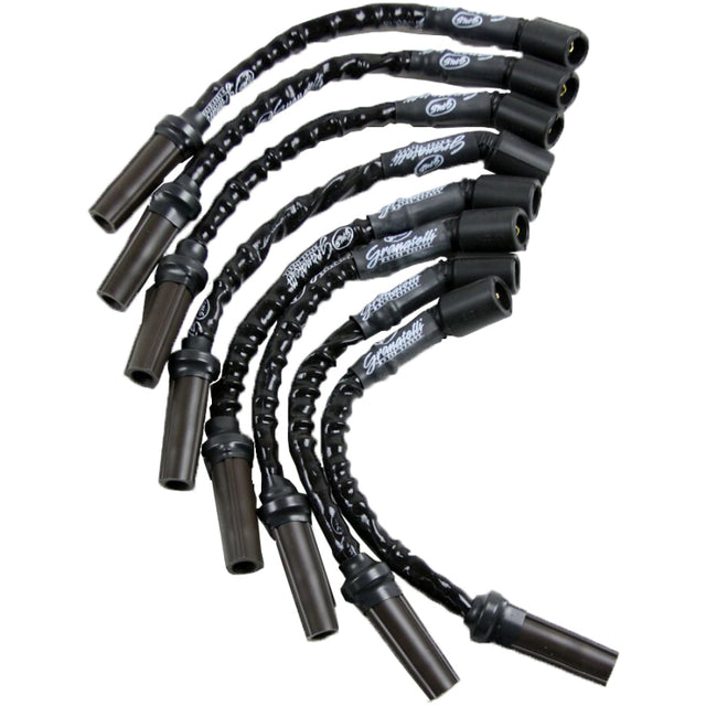 Granatelli 14-23 GM LT1 6.2L Hi-Perf Coil-Near-Plug Ignition Wire Connector Kit w/Blk Jacket Granatelli Motor Sports Spark Plug Wire Sets  AXOPROS