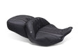 Mustang 23-25 Harley CVO Road Glide (ST) Super Touring Standard Reach One-Piece, 2 UP Black Mustang Motorcycle Solo Motorcycle Seats  AXOPROS