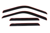 AVS 99-16 Ford F-250 Supercrew Ventvisor In-Channel Front & Rear Window Deflectors 4pc - Smoke AVS Wind Deflectors  AXOPROS