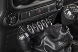 Rugged Ridge Etched Lower 5 Switch Panel Kit 11-18 JK Rugged Ridge Dash & Interior Trim  AXOPROS