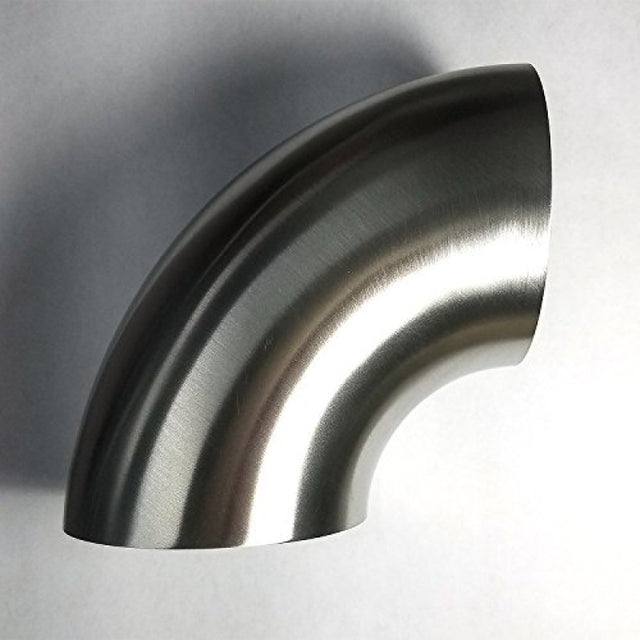 Stainless Bros Stainless Bros 1.625in SS304 90 Deg Mandrel Bend Elbow - 1.5D Radius 16GA/.065in Wall (Leg) Steel Tubing aftermarket performance part