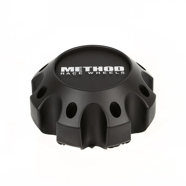 Method Cap 2168 - 130mm - Black - Screw On Method Wheels Wheel Center Caps  AXOPROS