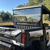 Seizmik 24+ Kawasaki Ridge Rach Rear Folding Windshield- UV Seizmik Windshields  AXOPROS
