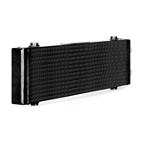 Mishimoto Universal Large Bar and Plate Dual Pass Black Oil Cooler Mishimoto Oil Coolers  AXOPROS
