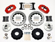 Wilwood Narrow Superlite 6R Front Hub Kit 14.00in Drill Red Chevy C-10 60-87 CPP Drop Spindle Wilwood Big Brake Kits  AXOPROS
