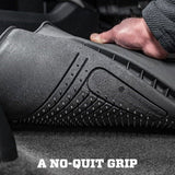 Husky Liners Husky Liners 24-25 Toyota Tacoma Hybrid Weatherbeater Front & 2nd Seat Floor Liners - Black Floor Mats - Rubber aftermarket performance part