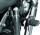 Kuryakyn Trident Dually With Male Mount Adapters Chrome Kuryakyn Footpegs  AXOPROS