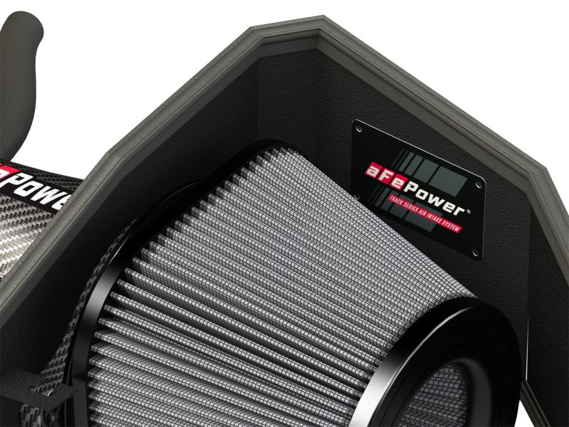 aFe POWER Magnum FORCE Carbon Fiber Stage 2 Pro Dry S CAIS - 11-18 Dodge Challenger/Charger V8-6.4L aFe Cold Air Intakes  AXOPROS