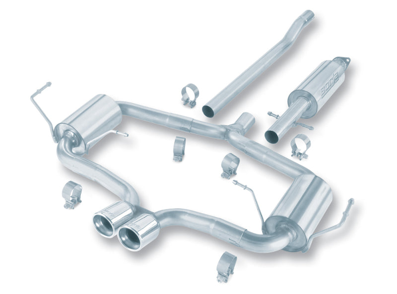 Borla 04-06 Mini Cooper S (Incl. Convertible) Aggressive Cat-back Borla Catback  AXOPROS