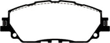 EBC 2019+ Lexus ES300H 2.5L Hybrid Yellowstuff Front Brake Pads EBC Brake Pads - Performance  AXOPROS