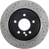 StopTech 06 BMW 330 / 07-09 BMW 335 Slotted & Drilled Right Rear Rotor Stoptech Brake Rotors - Slot & Drilled  AXOPROS