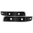 Xtune Chevy Silverado 99-02 Amber Reflector Bumper Lights Black CBL-JH-CS99-AM-BK SPYDER Sidemarkers & Indicators  AXOPROS