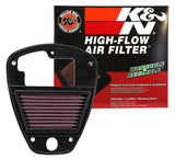 K&N 06-11 Kawasaki VN900 Vulcan Classic/ 06-10 Vulcan 900 / 07-11 VN900 Vulcan Custom Rep Air Filter K&N Engineering Air Filters - Direct Fit  AXOPROS