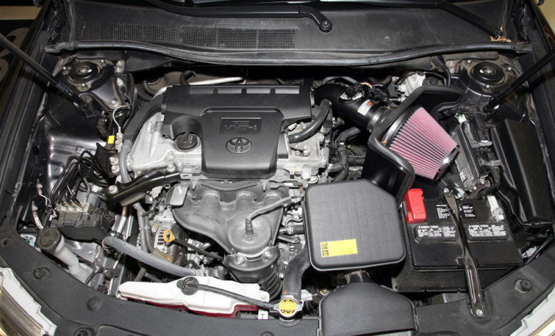 K&N 12-13 Toyota Camry 2.5L Black Typhoon Cold-Air Intake K&N Engineering Cold Air Intakes  AXOPROS