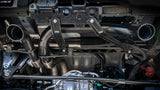 Borla 22-24 Ford Bronco Raptor V6 Turbo AT 2WD / 4WD ATAK Catback Exhaust w/ 4in Black Coated Tips Borla Catback  AXOPROS
