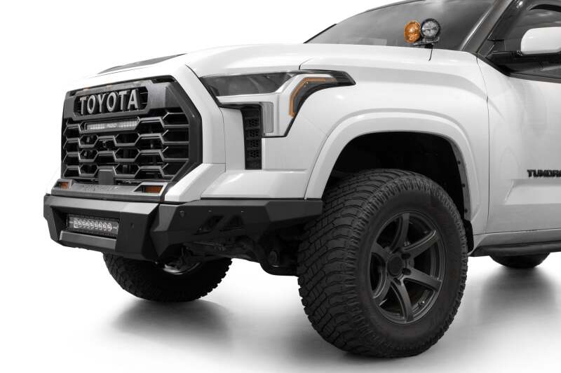 Addictive Desert Designs Addictive Desert Designs 22+ Toyota Tundra Black Label Front Bumper Bumpers - Steel aftermarket performance part