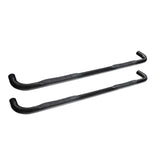 Westin 2019 Chevrolet Silverado/Sierra 1500 Crew Cab E-Series 3 Nerf Step Bars - Black Westin Nerf Bars  AXOPROS