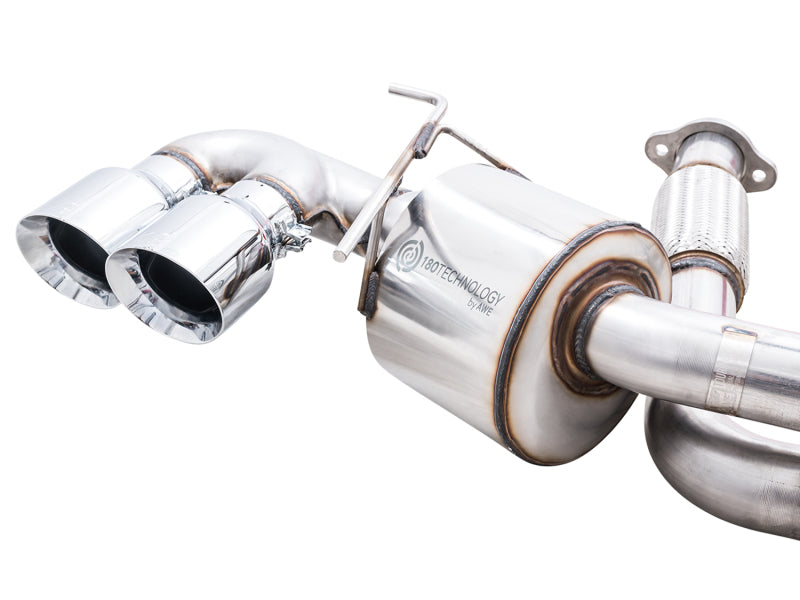 AWE Tuning 2020 Chevrolet Corvette (C8) Touring Edition Exhaust - Quad Chrome Silver Tips AWE Tuning Catback  AXOPROS