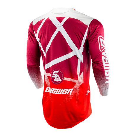 Answer Answer 26 LE Elite Chaos Artifacts Jersey 50 Years Dark Red/Red/White - Medium Jerseys aftermarket performance part