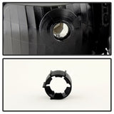 Xtune Ford Ranger 93-97 Crystal Headlights w/ Corner Lights 4pcs Sets Black HD-JH-FR93-SET-BK SPYDER Headlights  AXOPROS