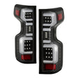 Spyder Chevy Silverado 19-20 (Do Not Fit Halogen Model) LED Tail Light Blk ALT-YD-CS19LED-BK SPYDER Tail Lights  AXOPROS