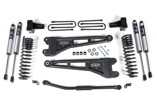 2.5 Inch Lift Kit W/ Radius Arm - Ford F250/F350 Super Duty (11-16) 4WD - Diesel BDS Suspension Suspension Lift Kit  AXOPROS