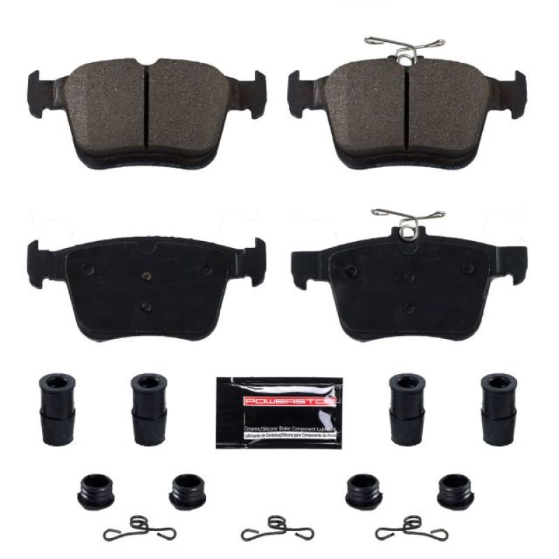 Power Stop 15-19 Audi A3 Rear Z23 Evolution Sport Brake Pads w/Hardware PowerStop Brake Pads - Performance  AXOPROS