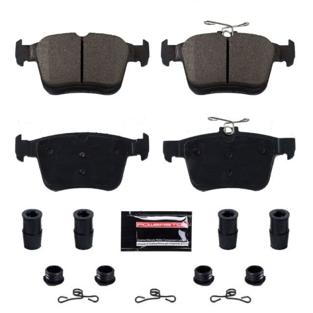 Power Stop 15-19 Audi A3 Rear Z23 Evolution Sport Brake Pads w/Hardware PowerStop Brake Pads - Performance  AXOPROS