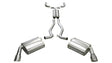 Corsa 2010-2015 Chevrolet Camaro Coupe SS 6.2L V8 Auto Polished Sport Cat-Back + XO Exhaust CORSA Performance Catback  AXOPROS