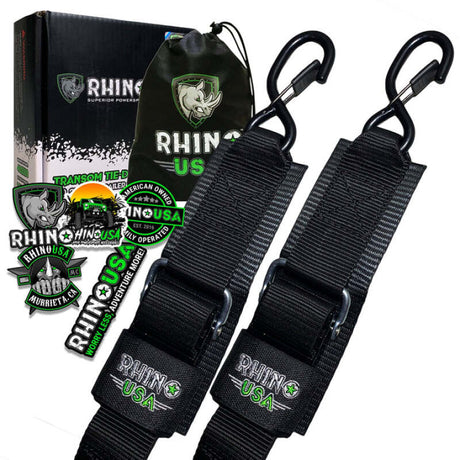 Rhino USA Rhino USA Transom Straps For Boat Trailer (Pair) Tow Straps aftermarket performance part