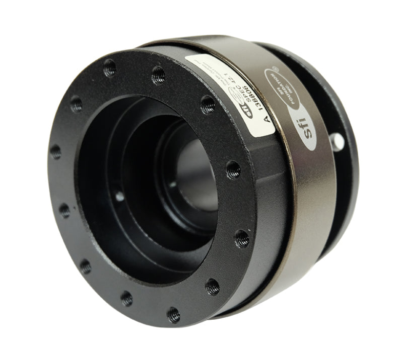 NRG Quick Release Gen 2.0 - Black Body / Chrome Ring SFI Spec 42.1 NRG Quick Release Adapters  AXOPROS