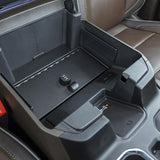 Tuffy Console Safe W/ Combo Lock For Chevrolet Silverado W/ Wireless Charging Pad Console Tuffy Products Cargo Boxes & Bags  AXOPROS