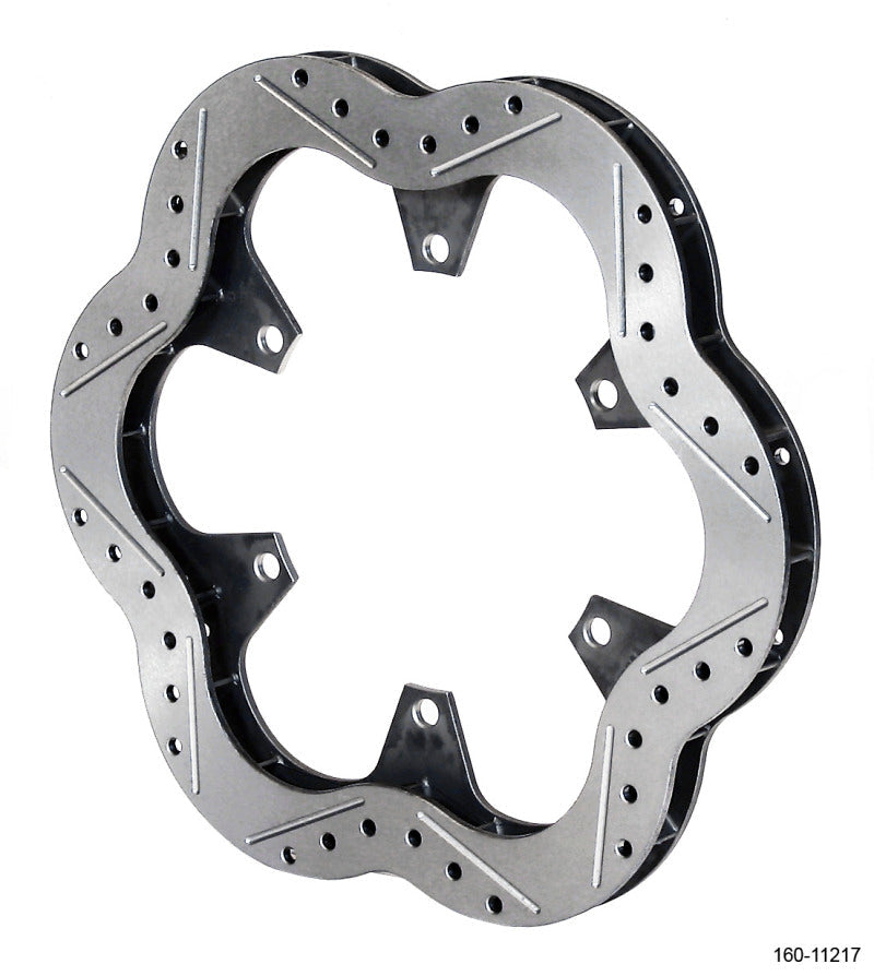 Wilwood Rotor-Stainless Scalloped 10.50 x .810 - 6 on 5.50in Wilwood Brake Rotors - 2 Piece  AXOPROS