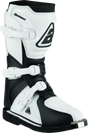 Answer AR1 Boot Black/White Youth - 5 Answer Motorcycle Boots  AXOPROS
