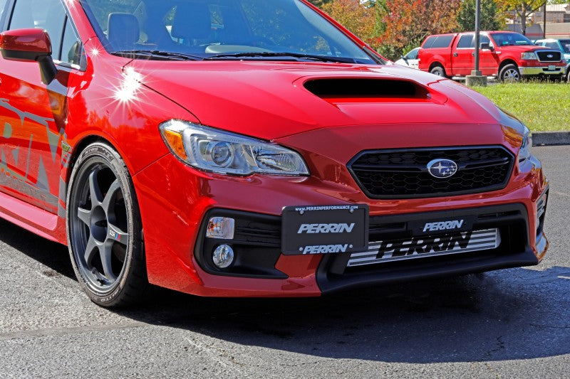 PERRIN 18-21 Subaru WRX/STI (w/FMIC ONLY) License Plate Relocation Kit Perrin Performance License Plate Relocation  AXOPROS
