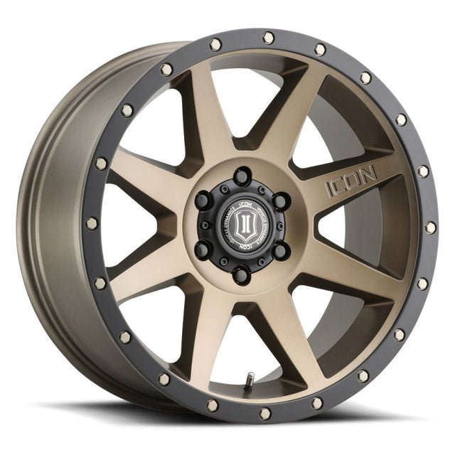 ICON Rebound 20x9 6x5.5 0mm Offset 5in BS Bronze Wheel ICON Wheels - Cast  AXOPROS