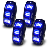 Oracle Underbody  RGB+W Wheel Well Rock Light Kit - 4 PCS - ColorSHIFT ORACLE Lighting Light Bars & Cubes  AXOPROS