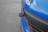 PERRIN 18-21 Subaru WRX & STI / 13-25 BRZ / 17-20 Toyota 86 Tow Hook Kit (Front) - Flat Black Perrin Performance Tow Hooks  AXOPROS