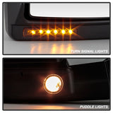 Xtune Ford F150 07-14 Power Heated Amber LED Signal Telescoping Mirror Left MIR-FF15007S-PWH-AM-L SPYDER Side Mirrors  AXOPROS