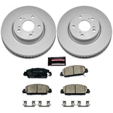 Power Stop 13-19 Honda Accord Front Z17 Evolution Geomet Coated Brake Kit PowerStop Brake Kits - Performance Blank  AXOPROS