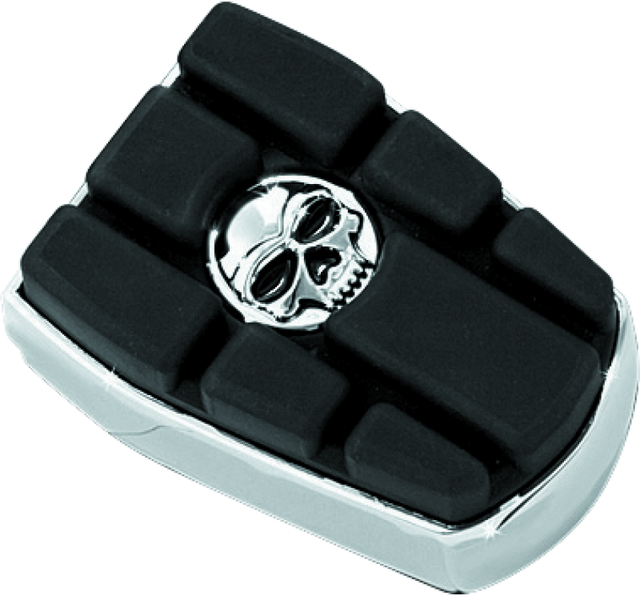 Kuryakyn Zombie Brake Pedal Pad For FX Models Chrome Kuryakyn Pedals  AXOPROS