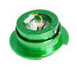 NRG Quick Release Kit Gen 2.5 - Green Body / Titanium Chrome Ring NRG Quick Release Adapters  AXOPROS