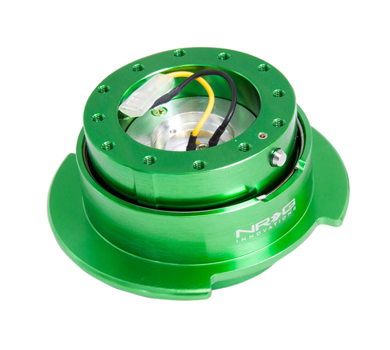 NRG Quick Release Kit Gen 2.5 - Green Body / Titanium Chrome Ring NRG Quick Release Adapters  AXOPROS