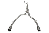 Corsa 2021-2024 Dodge Ram TRX Crew Cab Xtreme Catback Exhaust Dual Rear Gunmetal Tip CORSA Performance Catback  AXOPROS