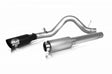 Gibson 04-10 Nissan Titan SE 5.6L 4in Patriot Skull Series Cat-Back Single Exhaust - Stainless Gibson Catback  AXOPROS