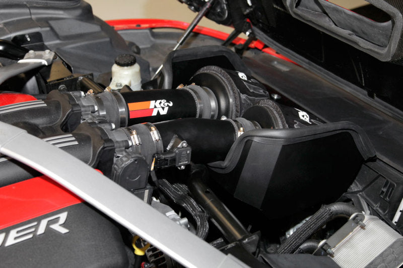 K&N 69 Series Typhoon Performance Intake Kit for 2013 Dodge Viper/SRT Viper 8.4L V10 K&N Engineering Cold Air Intakes  AXOPROS